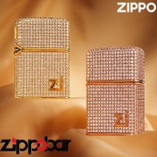 تصویر فندک زیپو اصل طرح الماس-Zippo Diamond Design 