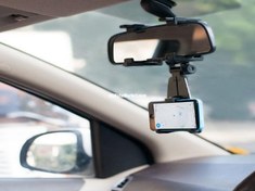 تصویر هولدر موبایل پشت آینه ای Universal Car Universal Car Rear View Mirror Mount