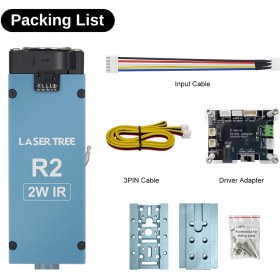 تصویر ماژول لیزر حکاکی فلزات مینی فایبر 