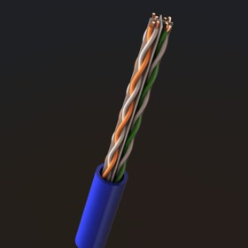 تصویر کابل شبکه CAT 6-UTP 