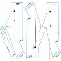 تصویر الگوی یقه 4 و 5 و 6 و 7 