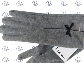 تصویر دستکش زنانه داخل خزدار برند آی ام 