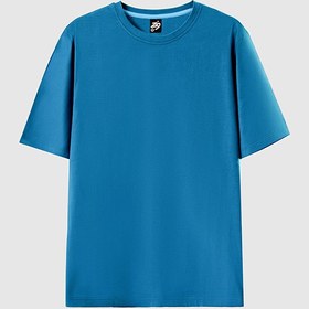 تصویر تیشرت آبی کله غازی زیگ zig مدل basic کد 286 