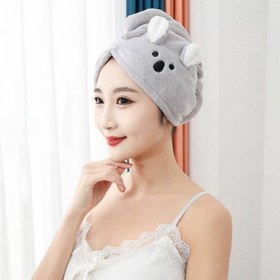 تصویر حوله سر جادویی میکروفایبر 