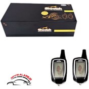 تصویر دزدگیر تصویری چیتاF4 جفت ریموت تصویری بلوتوث دار Cheetah