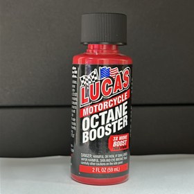 تصویر اکتان بوستر موتورسیکلت لوکاس Lucas Octane Booster 59ml 