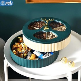 تصویر اردو خوری دو طبقه طرح گوزن پلاس 