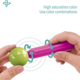 تصویر مگنت میله ای ۱۳۶ تکه 