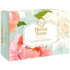 تصویر صابون سفید و آبی MADELAINE با رایحه گل رز هرباسنس آردن Arden Madelaine Herbassence Soap With Rose Scent