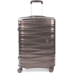 تصویر چمدان رونکاتو مدل استلار سایز متوسط بژ 