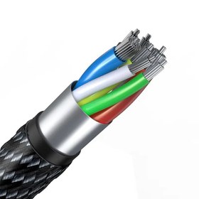 تصویر کابل 3 کاره 120W جنس شلنگی 