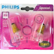 تصویر لامپ مخصوص فر 15 وات 220 ولت برند فیلیپس با سرپیچ E14 