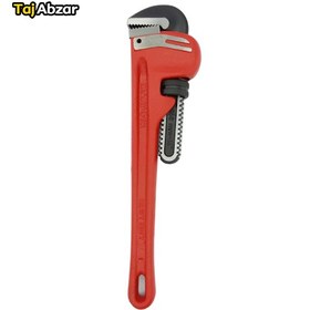 تصویر آچار لوله گیر ایران پتک مدل DB 1410 سایز 14 اینچ Iran Potk DB 1410 Pipe Wrench 14 Inch