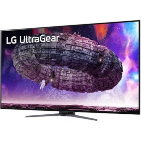 تصویر مانیتور مخصوص بازی ال جی مدل UltraGear 48GQ900-B سایز 48 اینچ LG UltraGear 48GQ900-B 48Inch Gaming Monitor