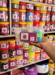 تصویر وکس قالبی 500 گرمی مخلوط ( خامه ای ، شبرنگی ، ضدجوش و رنگی ) 