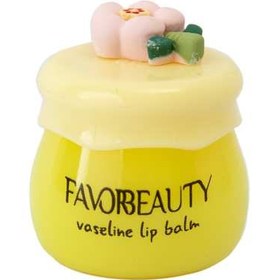 تصویر بالم لب حرارتی Favor Beauty طرح گل 