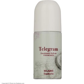 تصویر رول ضد تعریق زنانه مدل Telegram حجم 60 میل اسکلاره Sclaree Telegram Mom Roll For Woman 60ml