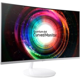 تصویر مانیتور 31.5 اینچ خمیده سامسونگ مدل سی 32 اچ 711 ا C32H711 31.5 Inch Curved FreeSync Quantum Dot Monitor C32H711 31.5 Inch Curved FreeSync Quantum Dot Monitor