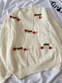 تصویر بلوز بافت گیلاسی 10105 