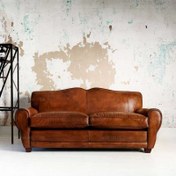 تصویر مبل چرم طبیعی مدل فانکشن 