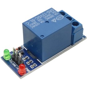 تصویر ماژول رله یک کانال 12 ولت 1-Channel 12V Relay Module