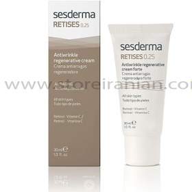 تصویر کرم ضد چروک و بازسازنده رتی سس 0.25 درصد سسدرما ا Sesderma Retises 0.25% Anti Wrinkle Regenerating Cream Sesderma Retises 0.25% Anti Wrinkle Regenerating Cream
