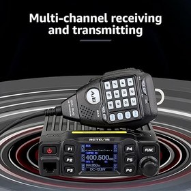 تصویر فرستنده و گیرنده موبایل (بی سیم خودرو) RT95 RT95 Mobile Car Radio Transceiver