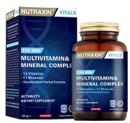 تصویر مولتی ویتامین مردان نوتراکسین – Nutraxin Multivitamin Men | محصول آلمان | 60 تبلت 