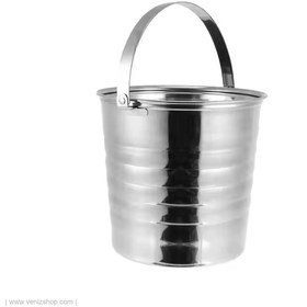 تصویر ظرف یخ استیل 3 سایزی 