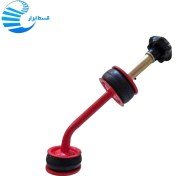 تصویر استاپر لوله NTS سایز ۹۰ میلی‌متر | ۴۵ درجه | ساخت ایران 