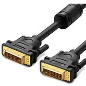 تصویر کابل و مبدل 24 1 DVI به انتقال تصویر 8 متر Ugreen 