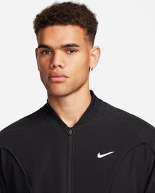 تصویر سویشرت تنیس مردانه نایک NikeCourt Advantage Dri-FIT- مشکی 