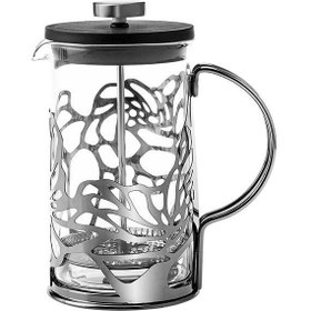 تصویر فرنچ پرس ۶۰۰ میلی کاراجا فلاور karaca flower Karaca frech press