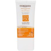 تصویر كرم ضد آفتاب كرم پودری پوست چرب اس پی اف 50 هیدرودرم ا Hydroderm SPF50 Total Sunscreen Cream Hydroderm SPF50 Total Sunscreen Cream