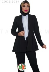 تصویر کت شلوار اداری | مدل سروین | کد 2034 