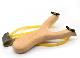 تصویر تیرکمان چوبی 