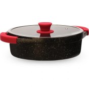 تصویر ماهیتابه زرساب سایز ۲۰ مدل مونارک 