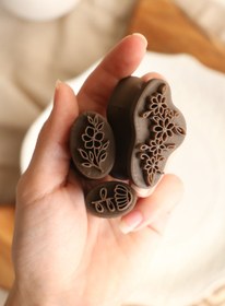 تصویر پک سه تایی استامپ گل 