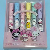 تصویر هایلایتر ۶ عددی کرومی ۶ رنگ 