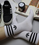 تصویر جوراب ساقدار زنانه طرح آدیداس Adidas design Women's stockings
