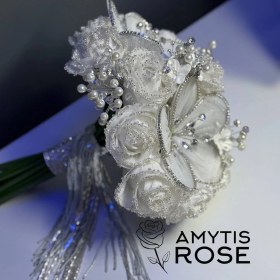 تصویر دسته گل عروس تمیس 304# Temis 