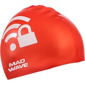 تصویر Mad Wave کلاه سیلیکونی Wi Fi Red One 