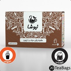 تصویر چای سیاه و دارچین نیوشا صددرصدگیاهی کیسه ای (20عددی) Peppermint + Green Tea