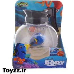 تصویر اسباب بازی ماهی رباتیک شناگر دوری مدل Finding Dory Coffee Pot Playset 