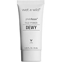 تصویر پایه صورت مرطوب و وایلد Photo Focus، Till Prime Dew us Part، 0.84 اونس مایع wet n wild Photo Focus Dewy Face Primer, Till Prime Dew us Part, 0.84 Fluid Ounce