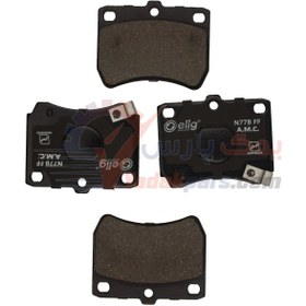 تصویر لنت ترمز جلو سرامیکی پراید وانت 131 الیگ – Elig ( اصلی ) Elig Pride Elantra Front Brake pads