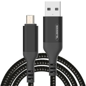 تصویر کابل تبدیل USB به microUSB سوموس تل مدل FAST CHARGE BW16 طول 1 متر 