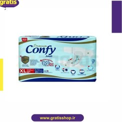 تصویر پوشک بزرگسال کانفی پرمیوم سایز خیلی بزرگ بسته 20 عددی 