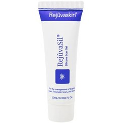 تصویر ژل رژواسیل اسکارهیل 10 میلی لیتر Scarheal Rejuvaskin Rejuvasil Silicone Scar Gel