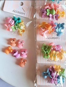 تصویر گیره مو کیوت 6عددی 